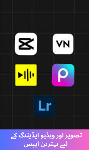 These are the best apps for photo and video editing.